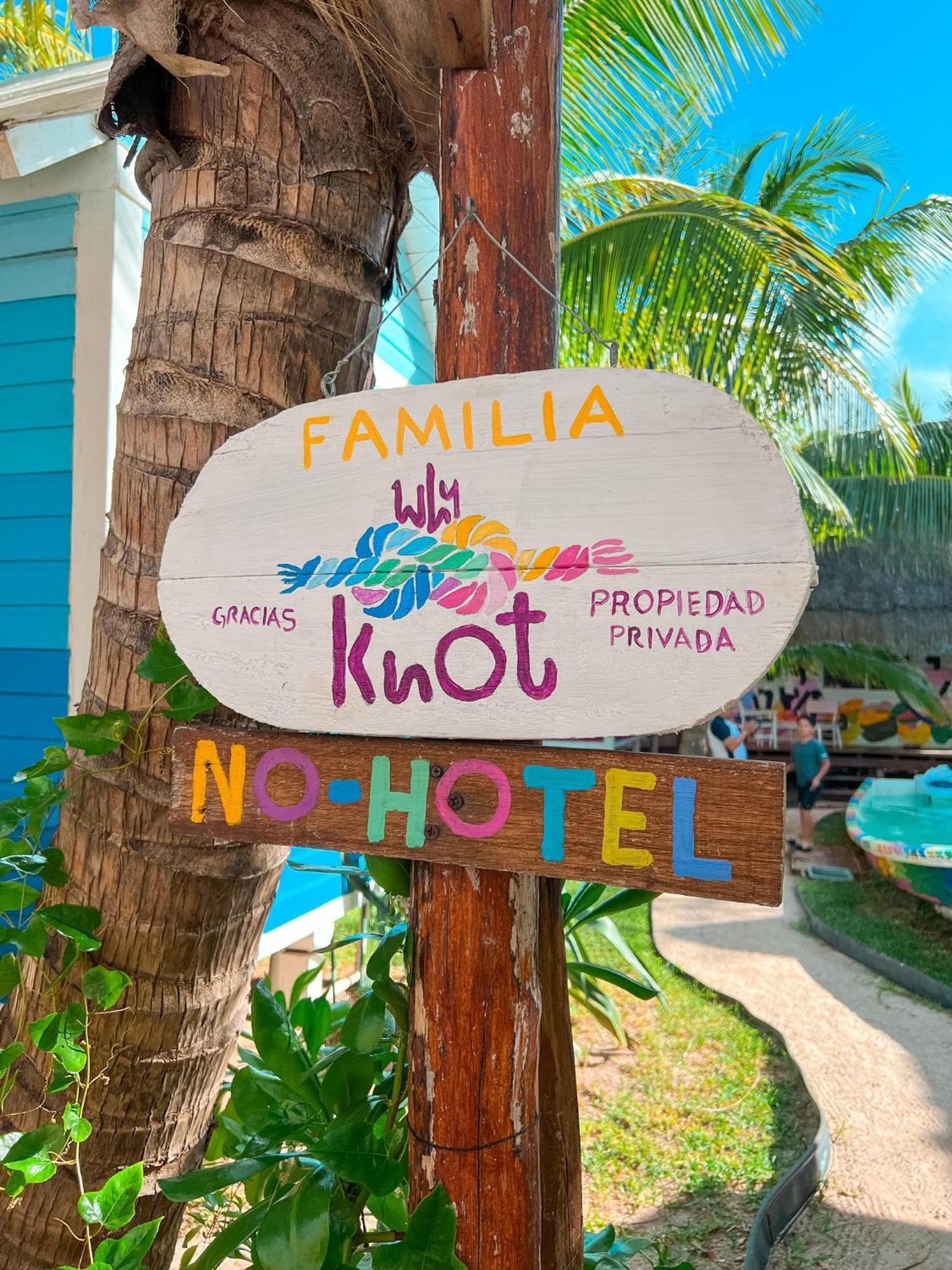 مبيت وإفطار Whyknot Holbox المظهر الخارجي الصورة